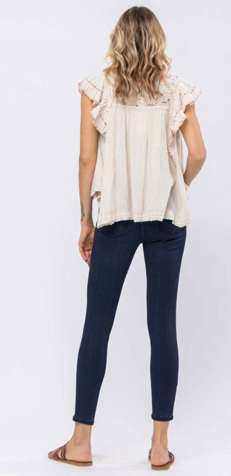 Judy Blue Mid- Rise 28.5" Inseam Skinny Jeans