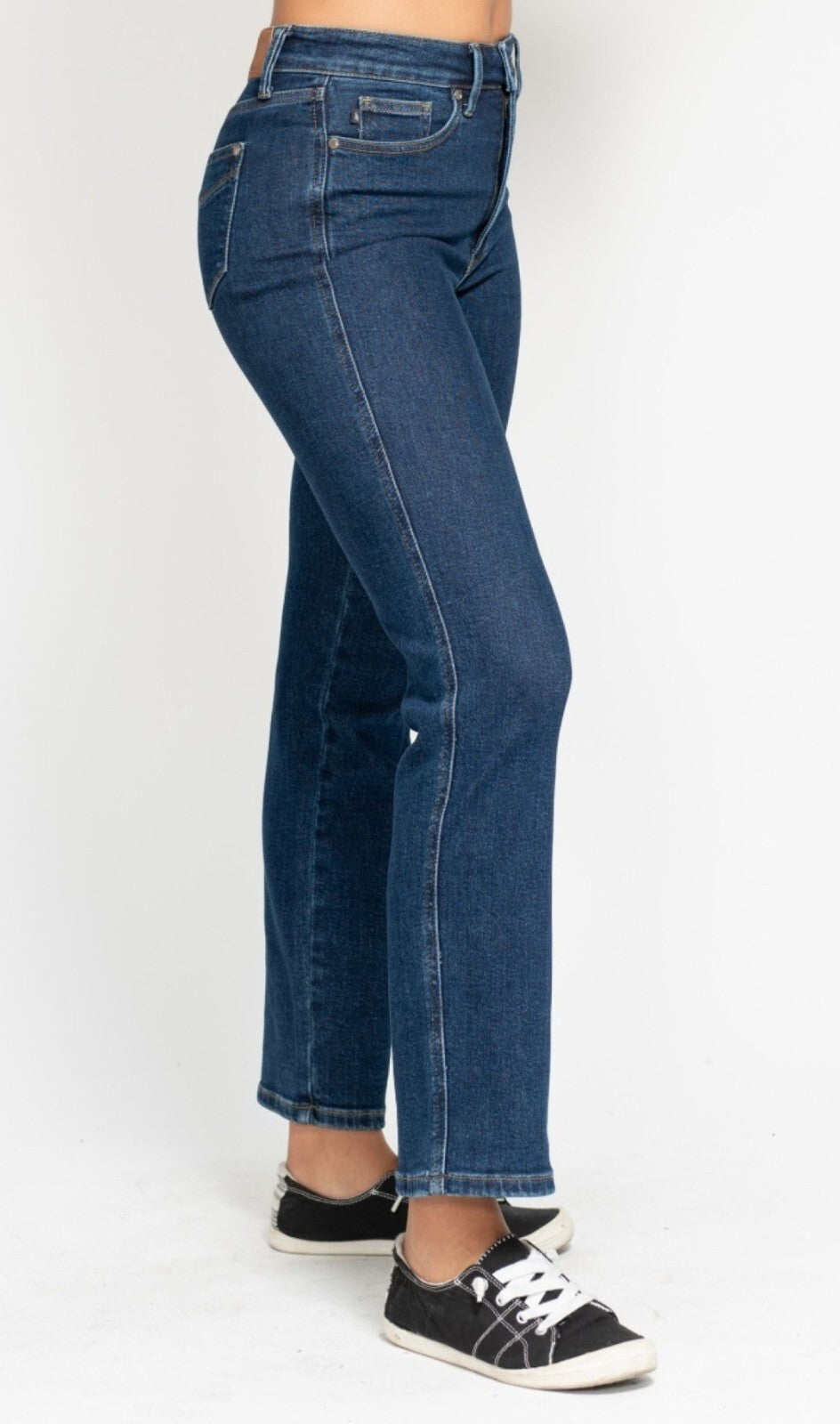 Judy Blue High-Rise W/ Tummy Control  Straight Fit Jeans