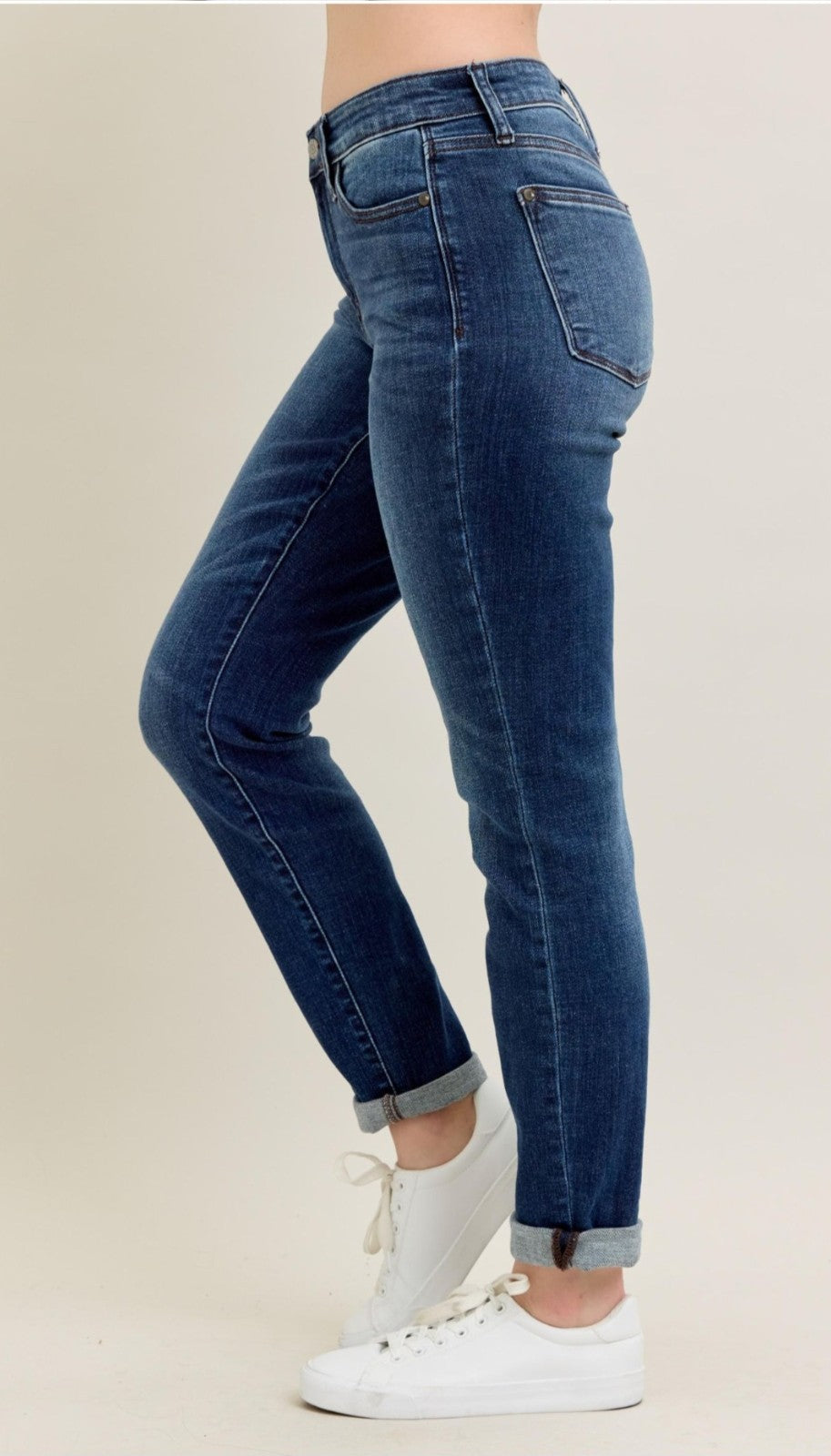Judy Blue Core Slim Fit Jeans w/ Cuff