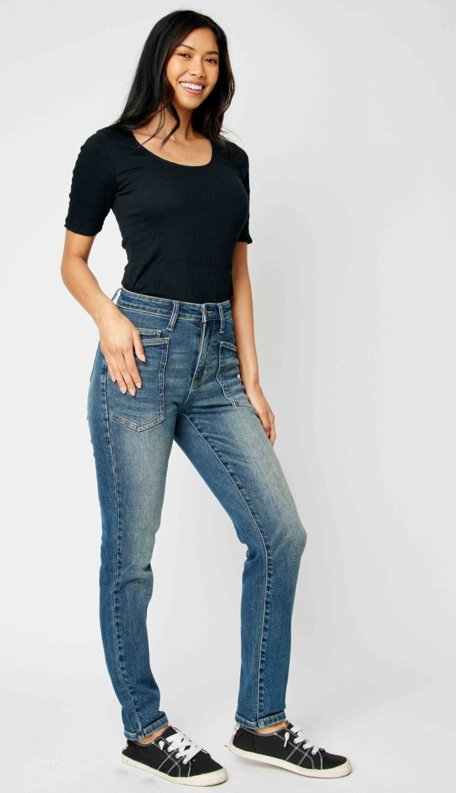 Judy Blue High Waist  Classic Relaxed Jeans