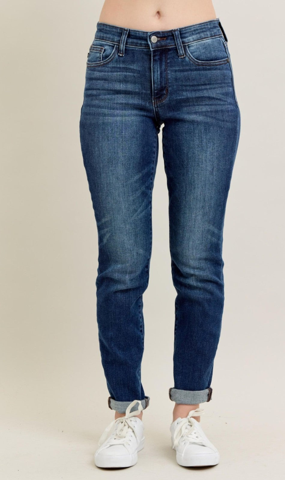 Judy Blue Core Slim Fit Jeans w/ Cuff