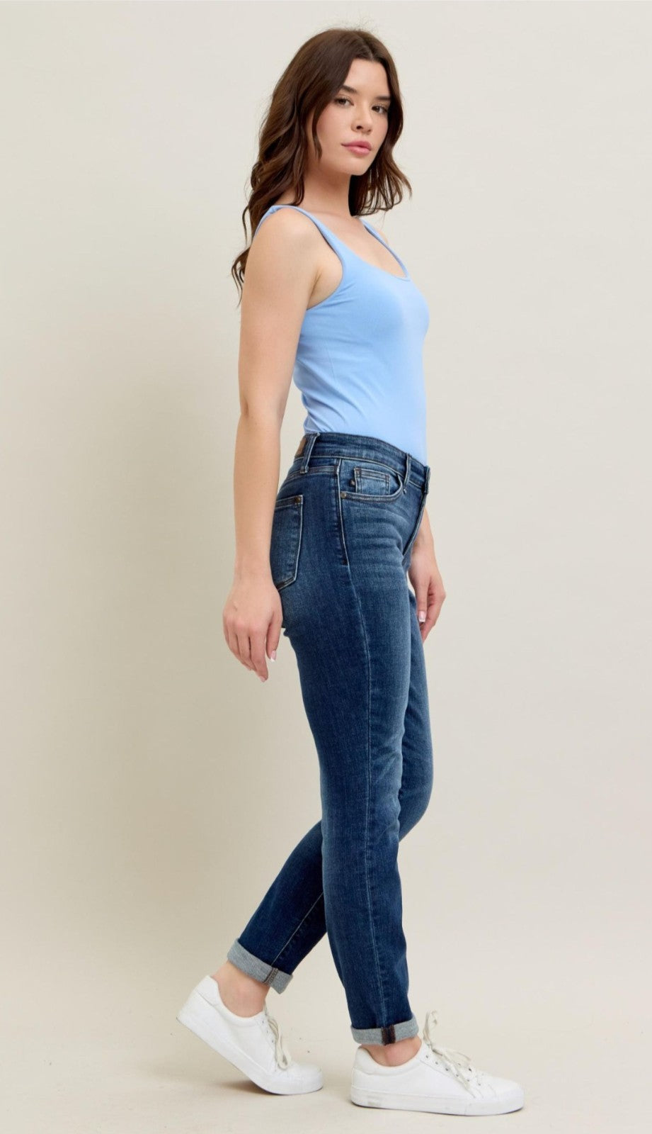 Judy Blue Core Slim Fit Jeans w/ Cuff