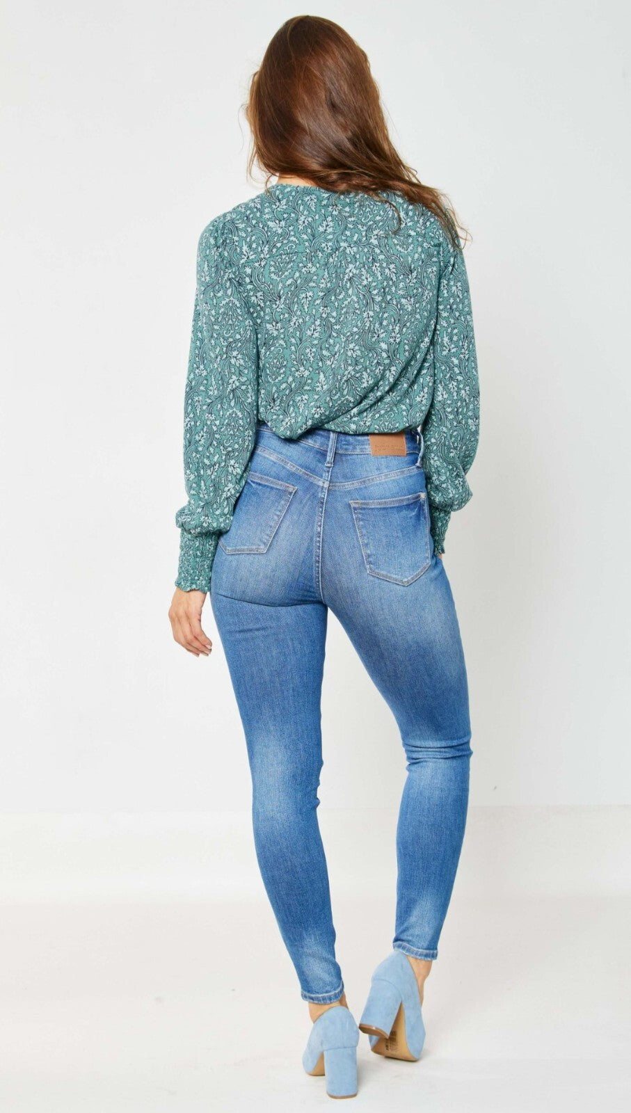 Judy Blue High Waist Tummy Control Classic Skinny  Jeans