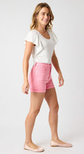 Judy Blue High-Waist Pink Dyed W/ Tummy Control Shorts