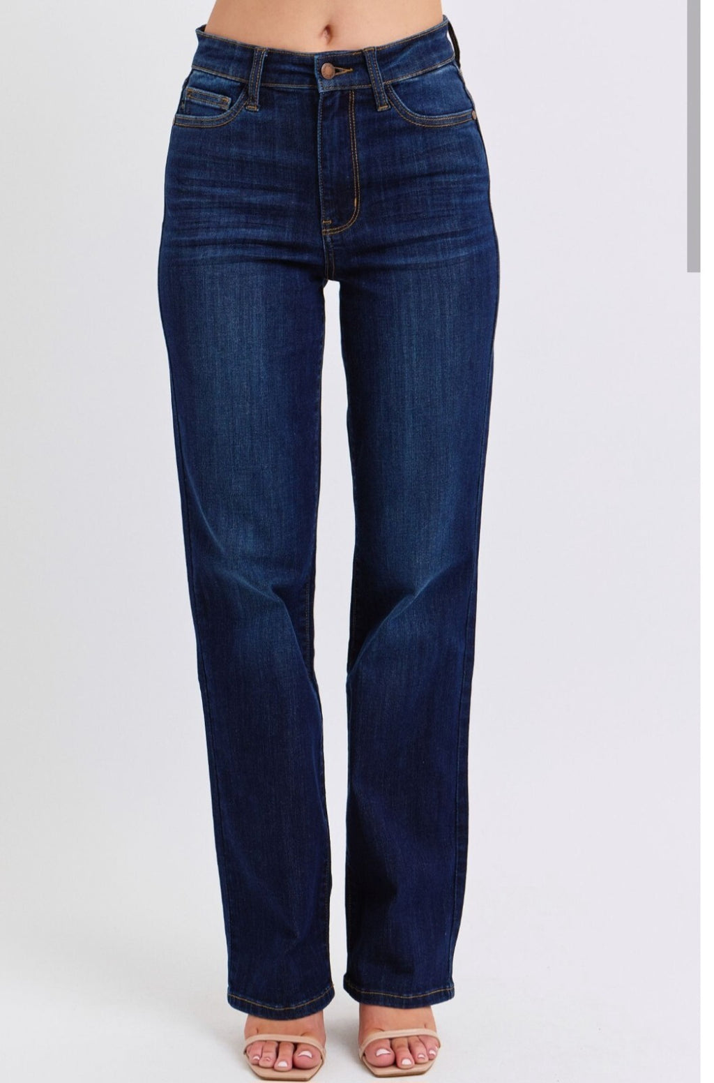 Judy Blue High-Rise Straight Fit Jeans