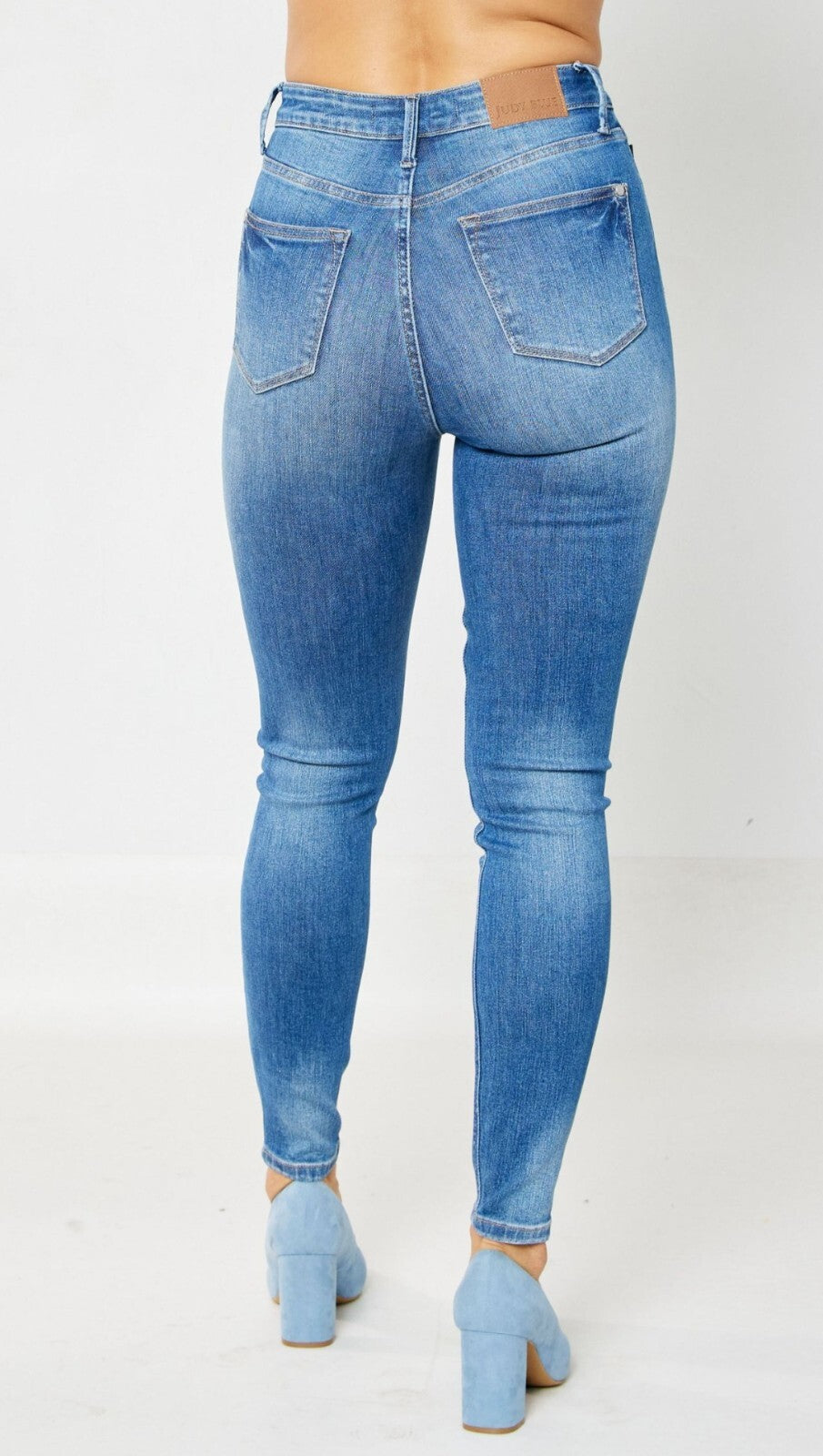 Judy Blue High Waist Tummy Control Classic Skinny  Jeans