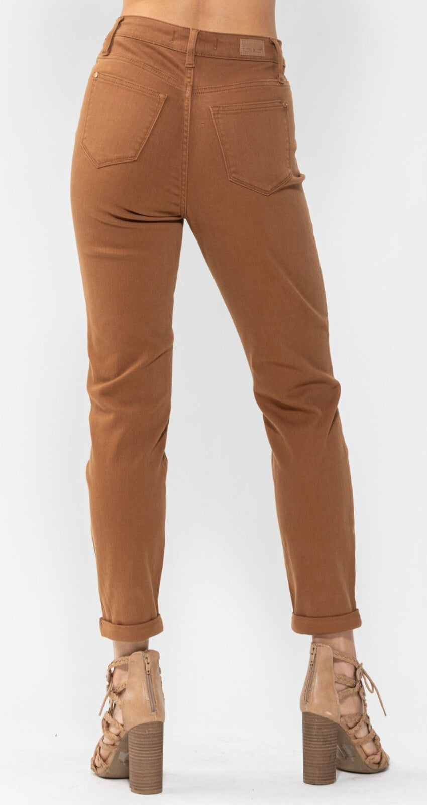 Judy Blue Slim High-Rise Brown Jeans