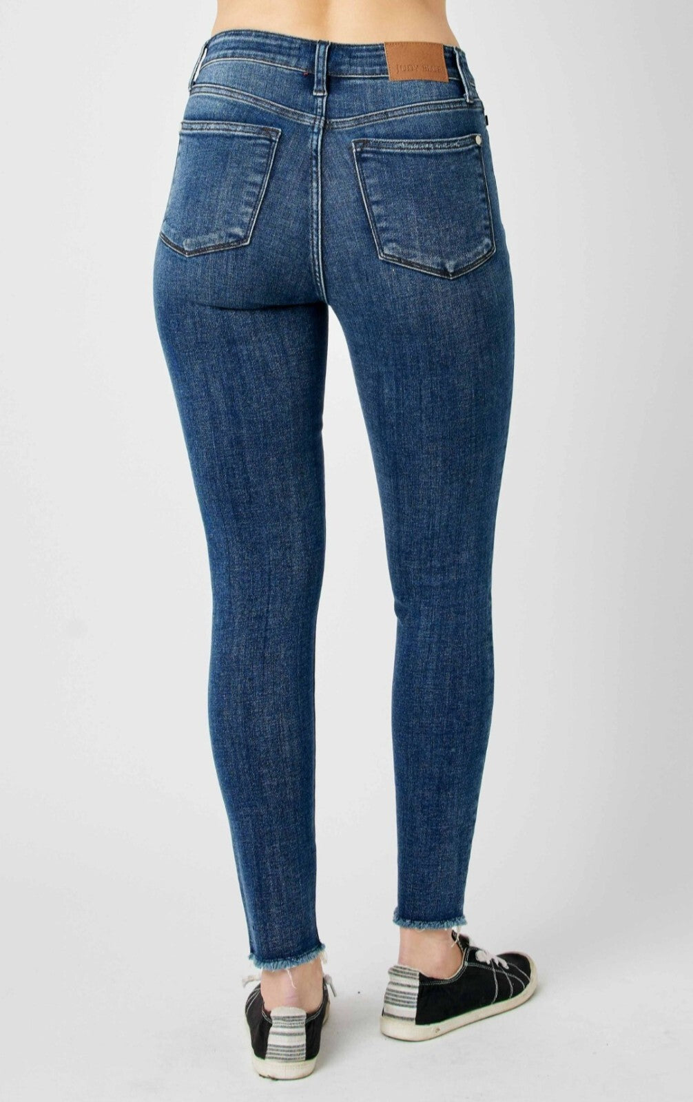 Judy Blue High Waist W/ Distressing Skinny  Jeans