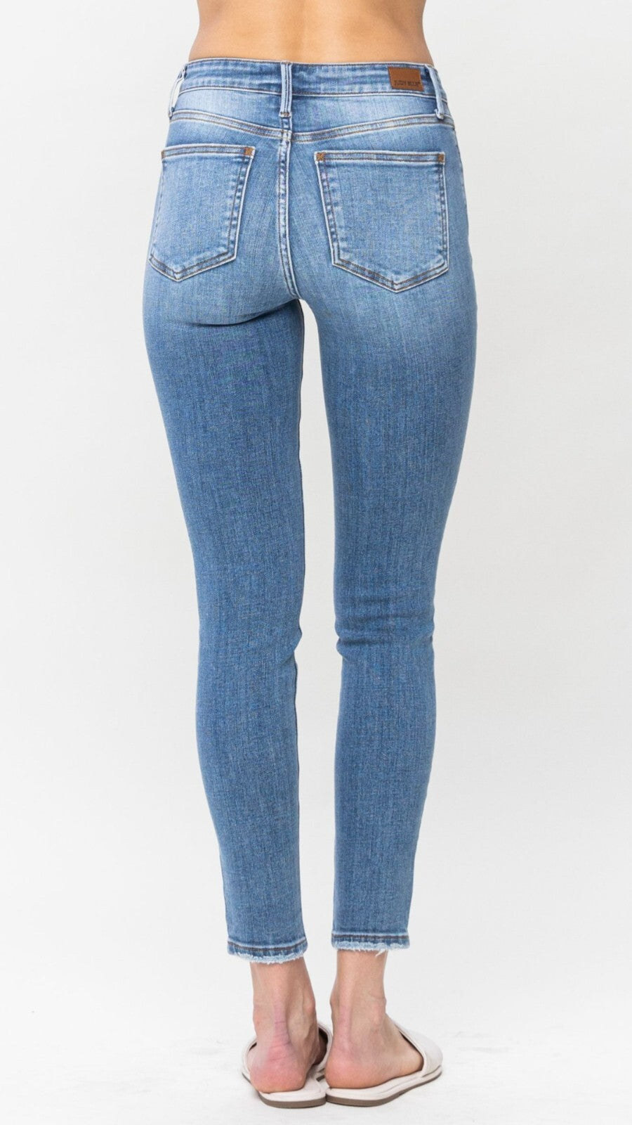Judy Blue Mid-Rise  Skinny Vintage Jeans